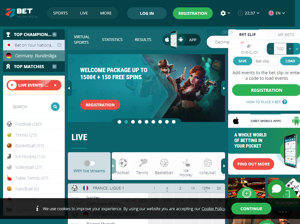 22bet